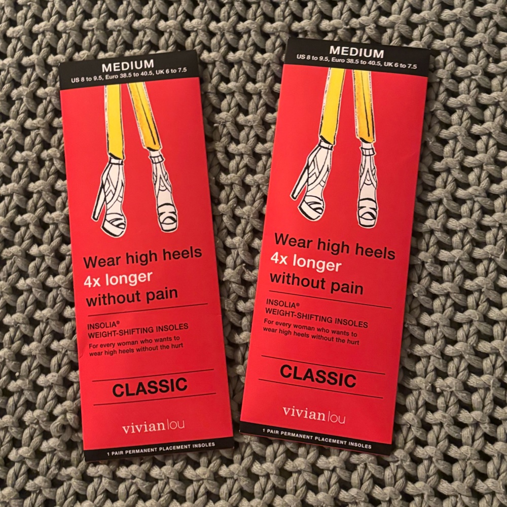 VivianLou weight-shifting insoles